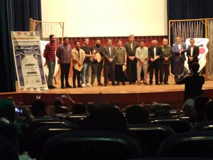 مراسم جشن اردیبهشت تئاتر درشهرستان نکا برگزارشد.