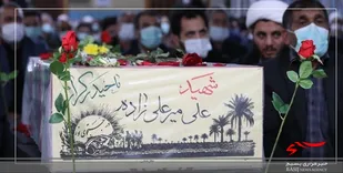 تشییع پیکر شهید علی میرعلیزاده در مشگین&zwnj;شهر/ 39 سال انتظار به پایان رسید