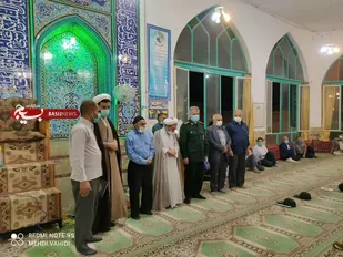 مراسم تکریم و معارفه فرمانده پایگاه مقاومت بسیج شهید داراب پور عطاآباد دهاقان