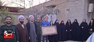 تجلیل از مقام&zwnj;آور اندیمشکی در مسابقات کشوری قرآن و عترت بسیج