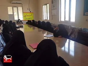 برگزاری نشست جهاد تبیین با موضوع حوادث اخیر در حوزه مرضیه شهرستان دلگان&nbsp;