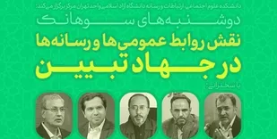 دوشنبه&zwnj;های سوهانک| نقش روابط&zwnj;عمومی&zwnj;ها و رسانه&zwnj;ها در جهاد تبیین