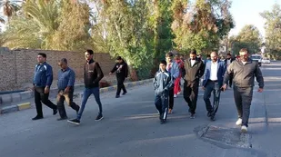 همایش پیاده روی خانوادگی در هفته بسیج  حوزه مقاومت بسیج امام رضا علیه السلام،شهداد