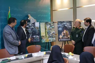 آیین رونمایی از پروژه فرهنگی هنری شهر شیران