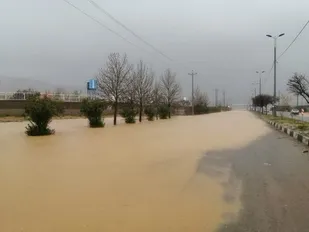 بهار پربارش امسال با افزایش متوسط بارندگی استان فارس در سامانه بارشی اخیر