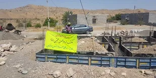 عزم گروه جهادی برای ساخت مدرسه دربخش توکهور و هشتبندی
