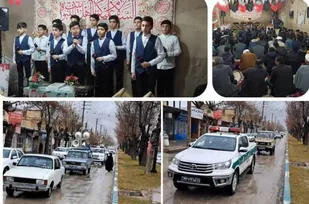 آغاز برنامه های دهه مبارک فجر  در لردگان