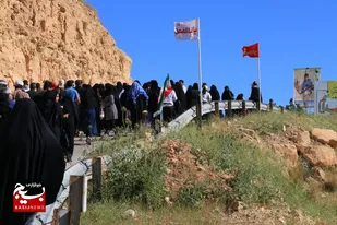 اعزام خادمین و اعضای واحد جوانان هیئت رزمندگان ثارالله همدان به راهیان نور غرب کشور