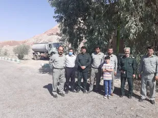 دیدار فرمانده سپاه با محیط بانان آرادانی