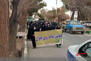 برگزاری همایش بزرگ پیاده روی ویژه بانوان در سرخه