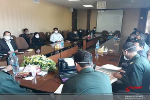 تجلیل از مدافعان سلامت و کادر درمانی در سپاه کبودراهنگ