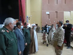 فرمانده سپاه چالدران تودیع و معارفه شد