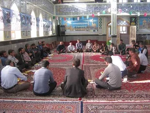 برگزاری جلسه فرماندهان و مربیان پایگاه های حوزه بسیج روستایی کربلا بسطام