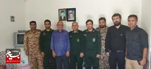 دیدار و تکریم خانواده شهید سرافراز  امیدی در بهبهان