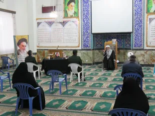 مراسم ترحیم مسئول فرهنگی خانواده سپاه الغدیر استان یزد برگزار شد
