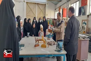 اردوی یک روز علمی به همت بسیجیان سرخه برگزار شد