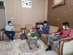 دیدار بسیجیان فارسانی با نماینده مجلس شورای اسلامی