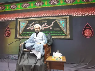 مراسم روضه هیات عشقان ولایت ناحیه لنجان