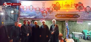 بازدید امام جمعه شهرستان بندرلنگه
و مسئول نمایندگی ولی&zwnj;فقیه سپاه ناحیه بندرلنگه  از موکب شهدای تنگه هرمز