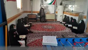 حلقه صالحین پایگاه مطهره ارجنک برگزار شد