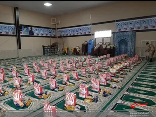 توزیع ۱۰۰۰ بسته معیشتی توسط سپاه ناحیه چگنی