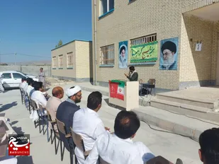 برگزاری نشست روشنگری  در مدرسه خاتم&zwnj;الانبیاء قصر قند
