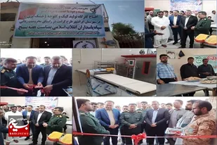 افتتاح کارگاه خشکه پزی در ایرانشهر