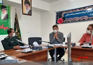رزمایش دفاع زیستی توسط بسیجیان سپاه میانه برگزار شد