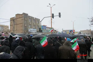 حضور باشکوه مردم فامنین در راهپیمایی یوم الله 22 بهمن