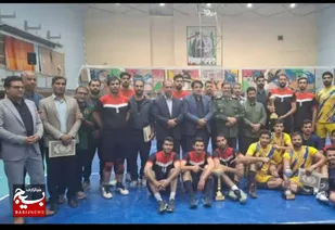 مسابقات قهرمانی والیبال قهرمانی بسیج سپاه سلمان سیستان و بلوچستان  به کار خود پایان داد