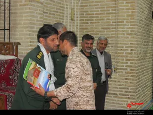 تجلیل ازبسیجیان نمونه پایگاه شهداءمسجدجامع شهرکرد