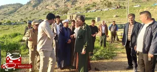 دیدار فرمانده تیپ 48 فتح و جمعی از مسئولان کشوری با عشایر بویراحمد ساکن شهرستان رستم + ( تصاویر)