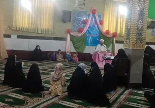 مراسم جشن نیمه شعبان در محله شهیدان بختیاری پیشوا