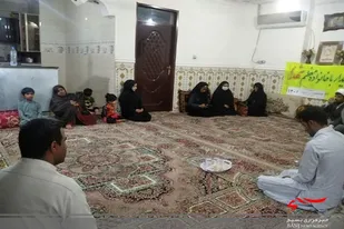 دیدار با خانواده شهید جنگی اله وردی