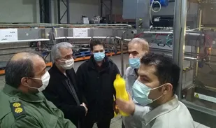 تجلیل از بسیجیان شرکت مارگارین