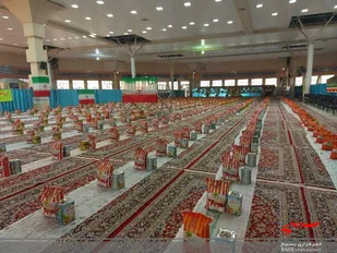 توزیع سه هزار بسته معیشتی در خراسان شمالی