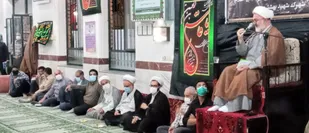برگزاری جلسه تفسیر قرآن کریم و میز خدمت در محله اسلامی شهرک شهید بهشتی شاهرود