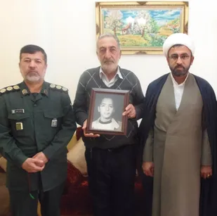 دیدار با خانواده شهید فردین صفی خانی