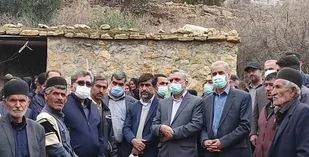 معاون رییس جمهور از روند خدمت سانی به مناطق زلزله زده اندیکا بازدید کرد