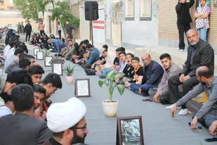 برگزاری مراسم مهمانی لاله ها در شهرک قائمیه