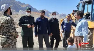 بازدید فرمانده سپاه کلات از روند اجرایی پروژه آبرسانی روستای بابا فرجی