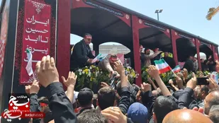 ورود کاروان شهدا به میعادگاه عاشقان در مشهد مقدس