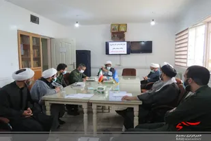 تشکیل جلسه قرارگاه محله مسجد محور درسپاه میامی