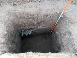 عملیات گمانه&zwnj;زنی در تپه&zwnj;محوطه تاریخی گیل&zwnj;&zwnj;زُوَر آبیک