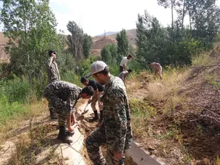 خدمت رسانی جهادگران سپاه شهرستان آوج و شهرستان البرز ادامه دارد