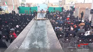 یادوراه شهید آبروی محله در روستای اریسمان