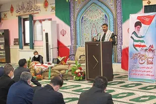 تصایر/ حضور فرمانده سپاه ساوجبلاغ در دانشگاه آزاد هشتگرد