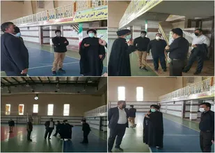 پیگیری امام جمعه وسپاه ناحیه دهلران به منظور ضرورت استقرار جایگاه جدید واکسیناسیون در دهلران