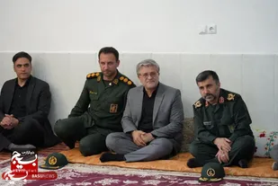دیدار با خانواده معظم شهید حسین اسحاقی
