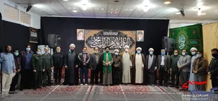 مراسم تکریم و معارفه سرمربی حوزه های مقاومت خاتم الانبیاء و کربلا شهرستان بوشهر برگزار شد